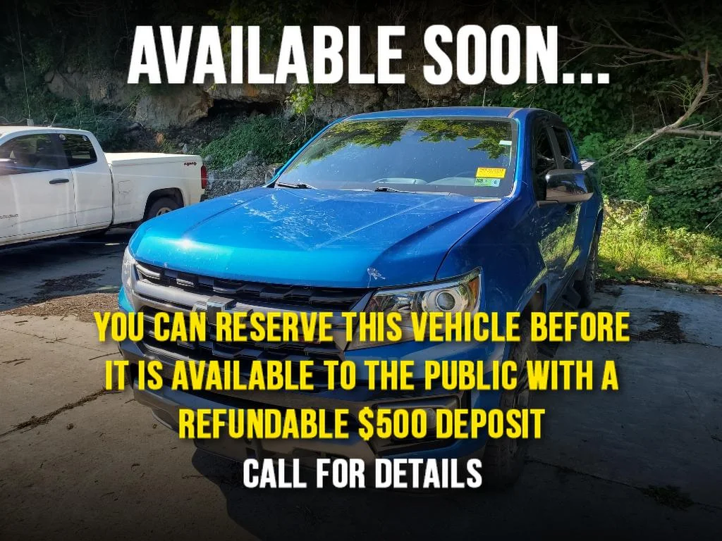 Used 2022 Bright Blue Metallic Chevrolet 4WD Z71 image 1