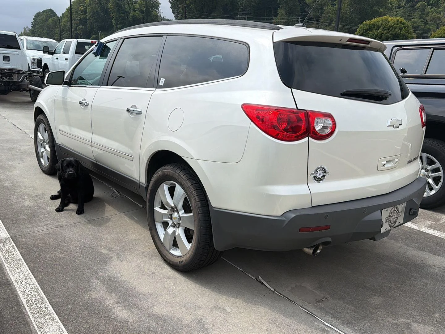Used 2012 White Diamond Tri-Coat Chevrolet LTZ image 5