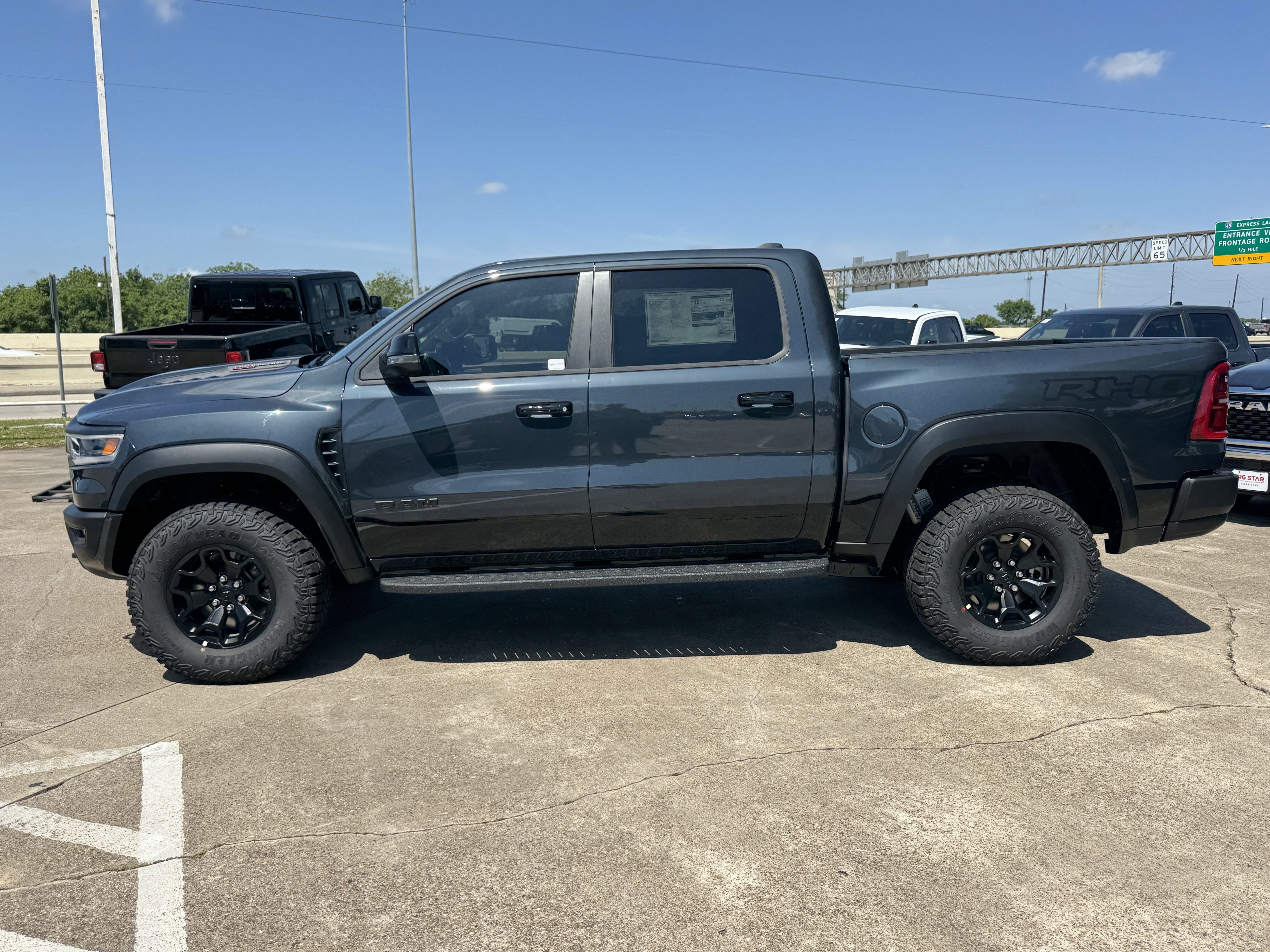 New 2026 Forged Blue Metallic Exterior Paint RAM RHO image 6