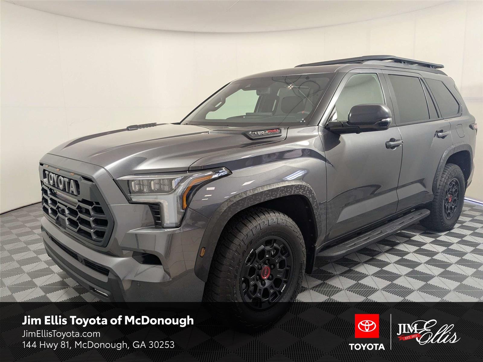 Certified Used 2026 Magnetic Gray Metallic Toyota TRD Pro image 1