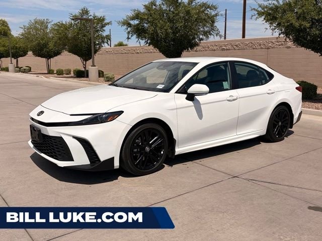 Used 2025 White Toyota SE image 1
