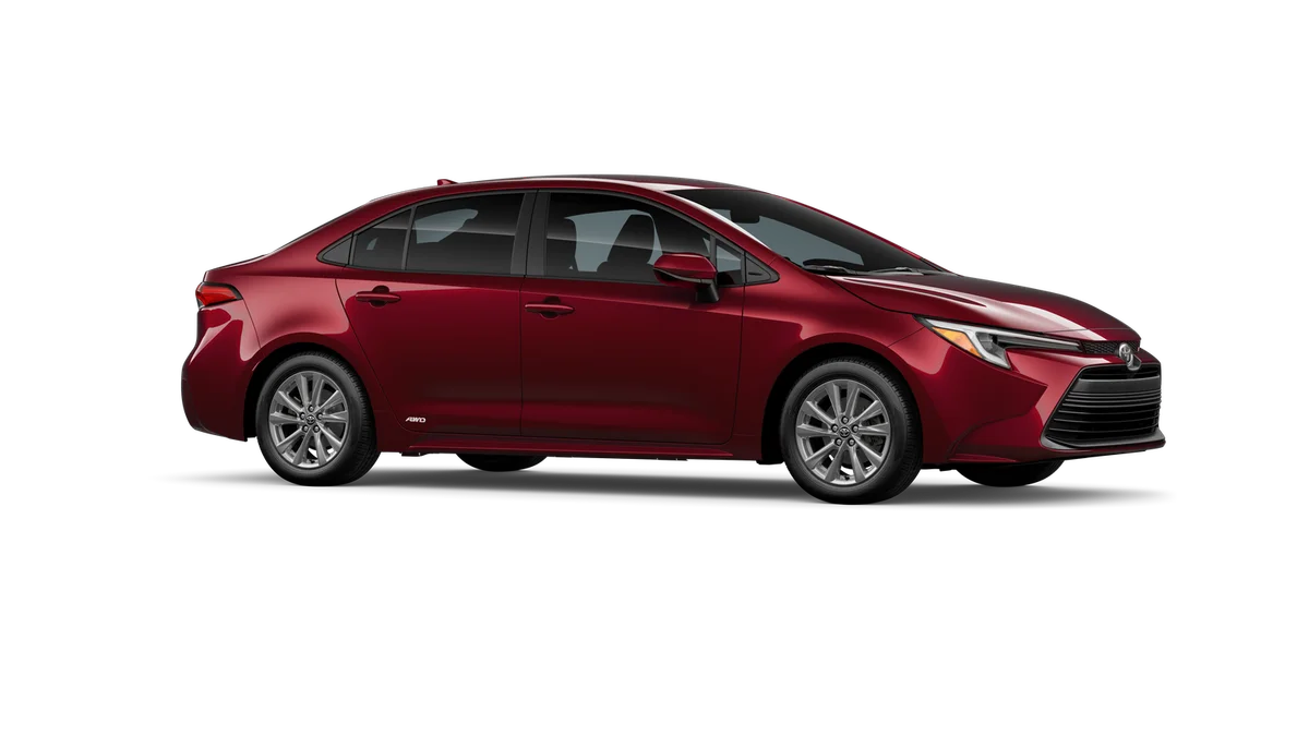 New 2026 Ruby Flare Pearl Toyota Hybrid LE image 36