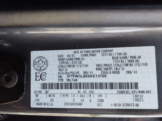 Certified Used 2025  Ford XLT image 25