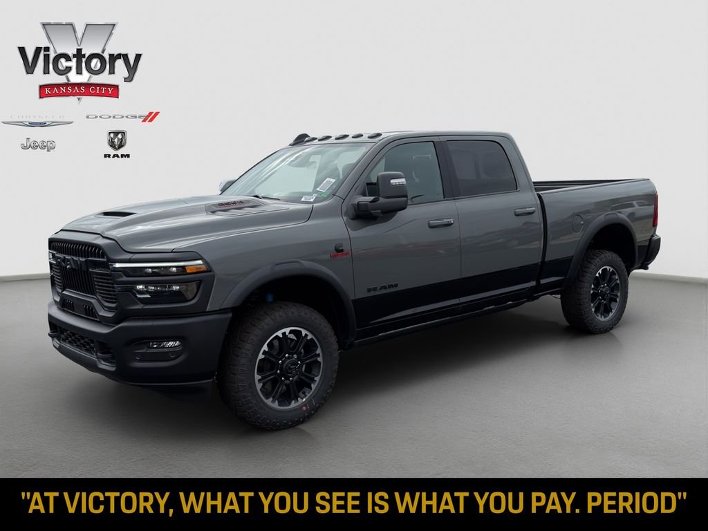 New 2026 Ceramic Gray Clear-Coat Exterior Paint RAM Rebel image 3