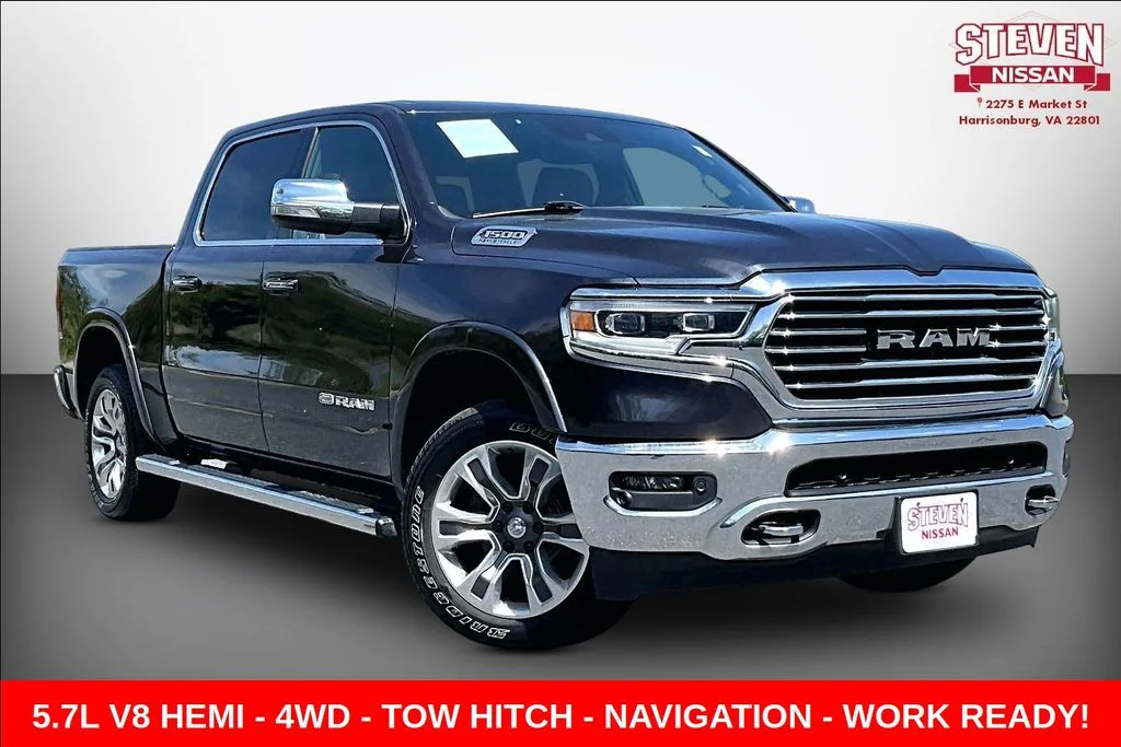 2021 RAM 1500 Longhorn 4x4 Crew Cab 5'7's photo