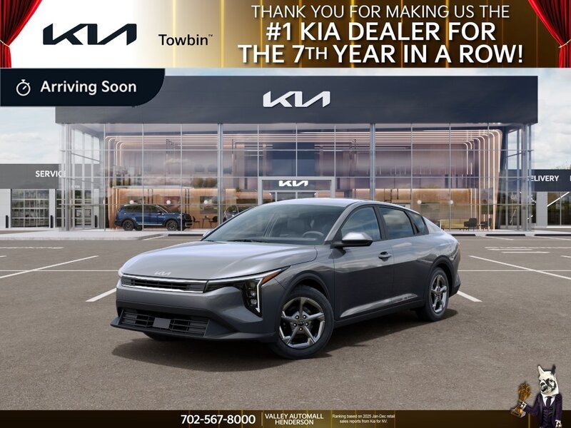 New 2026 Steel Gray Kia LXS image 1