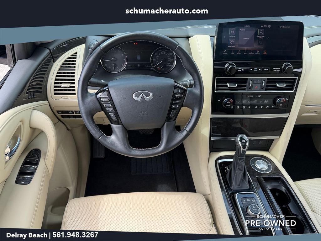 Used 2024 White INFINITI LUXE image 13