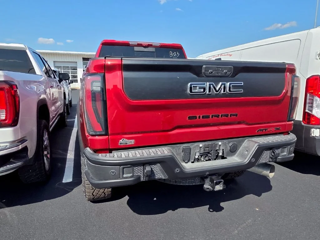 Used 2026 Volcanic Red Tintcoat GMC AT4X image 9