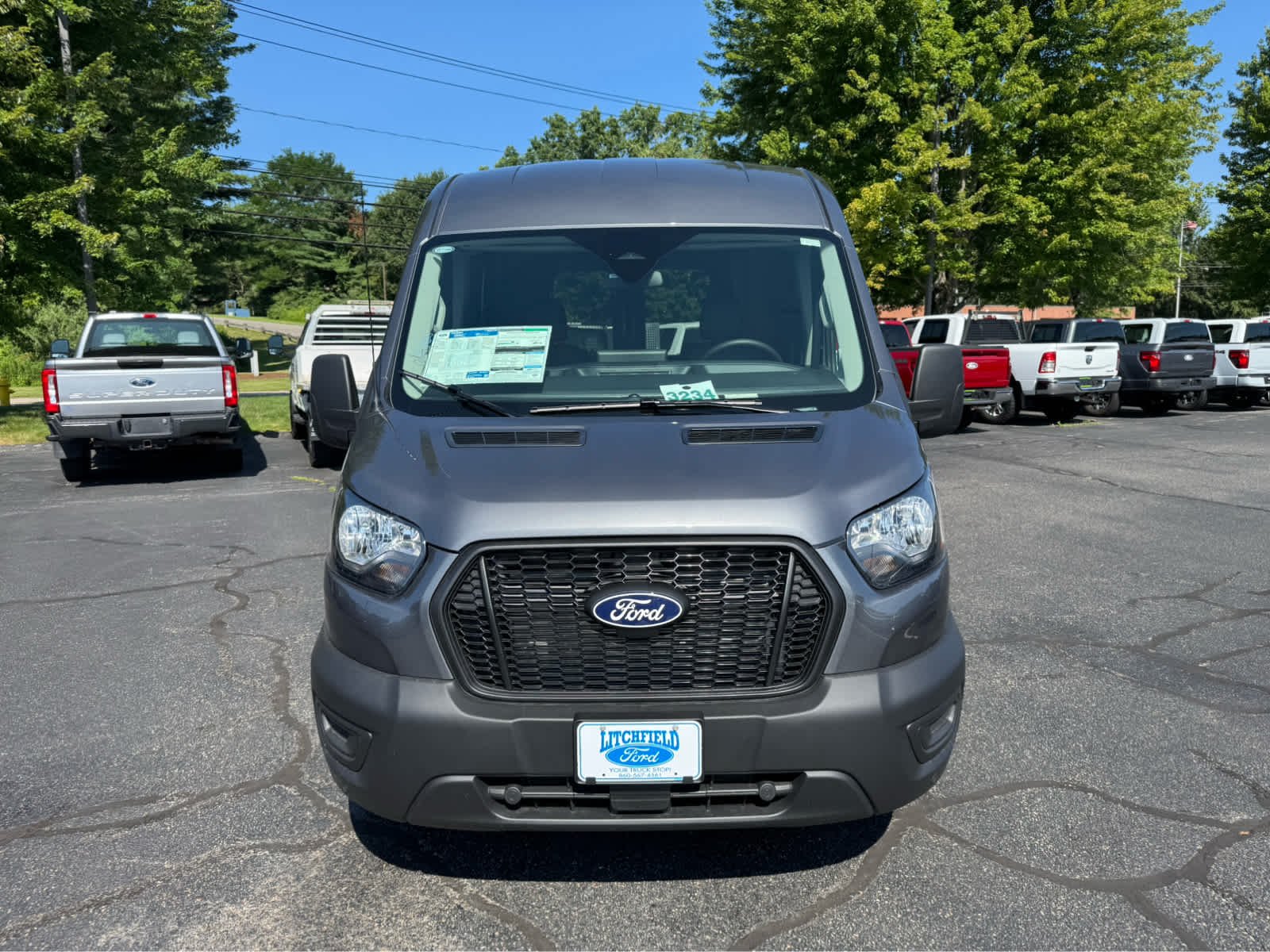 New 2026 Carbonized Gray Metallic Ford  image 12