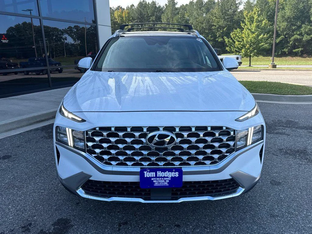 Used 2023 Serenity White Pearl Hyundai SEL AWD image 2