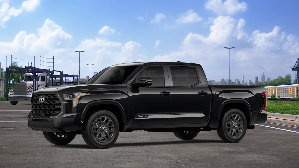 New 2026 Midnight Black Metallic Toyota Platinum image 2