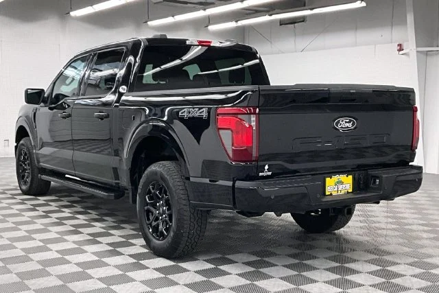 Used 2025 Agate Black Metallic Ford XLT image 2