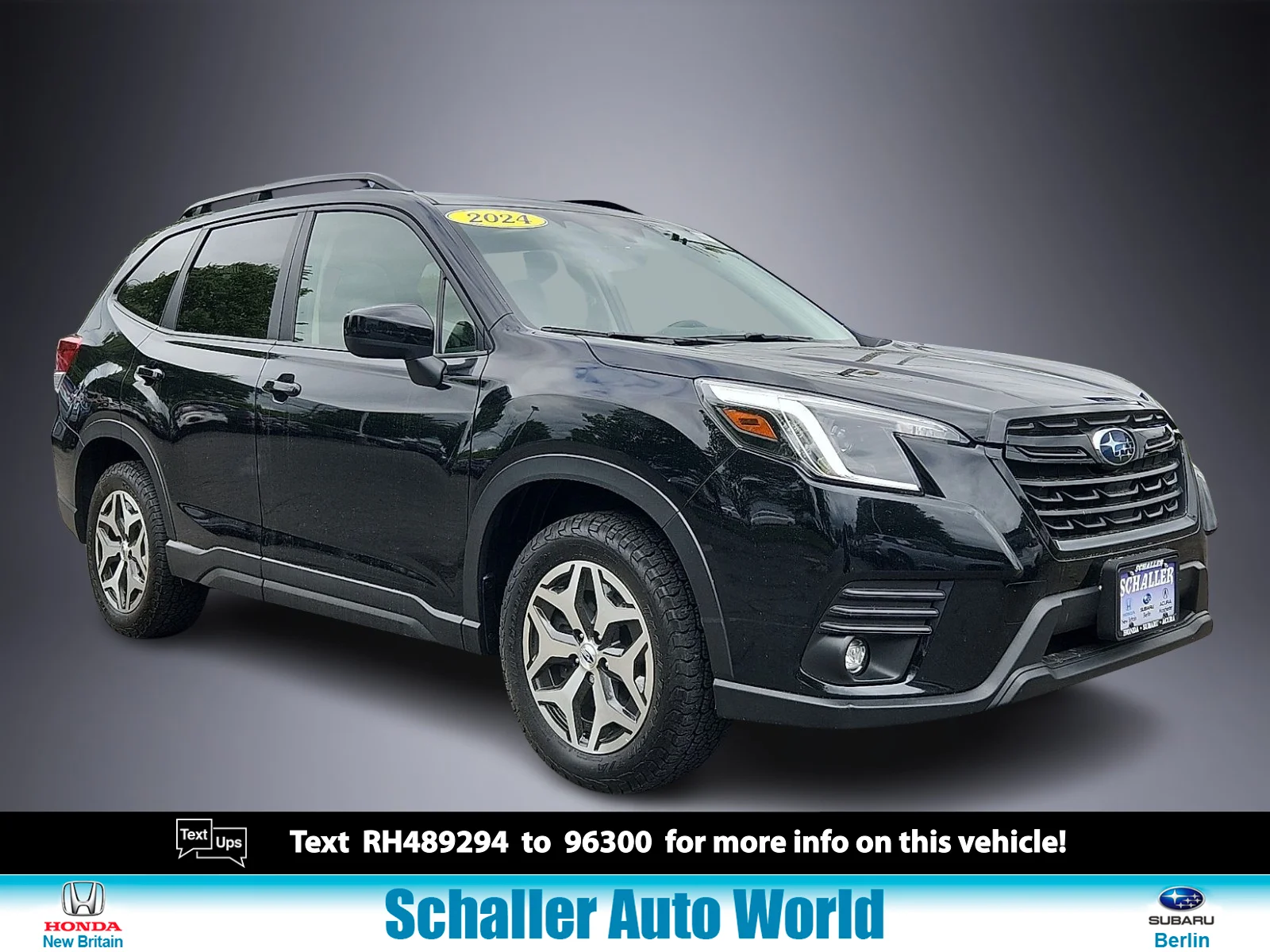 Certified Used 2024 Crystal Black Silica - CBS Subaru Premium image 1