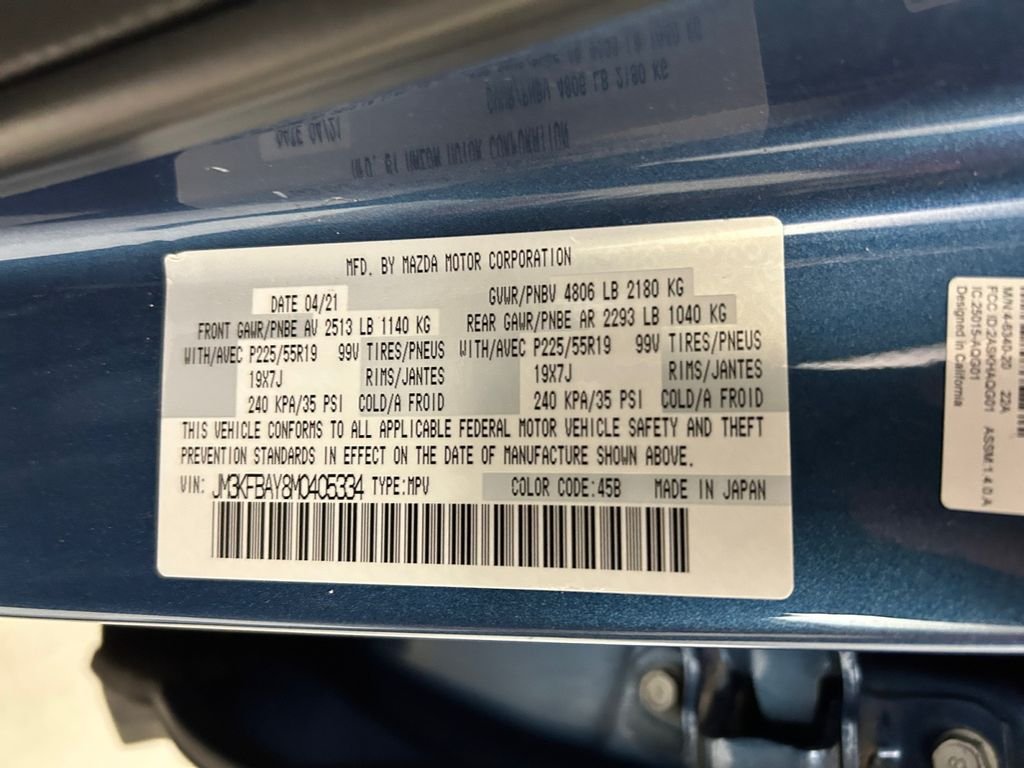 Used 2021 Blue Mazda Grand Touring Reserve image 20