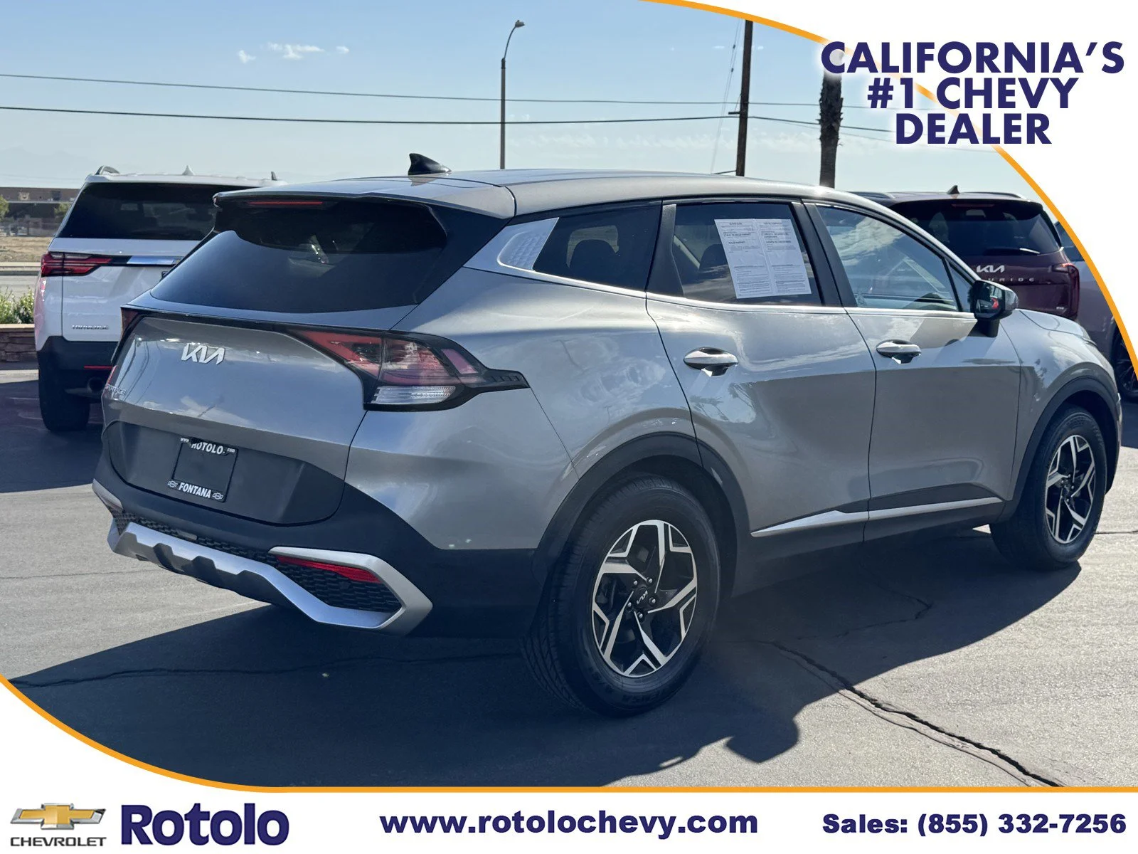 Used 2023 Steel Gray Kia LX image 6