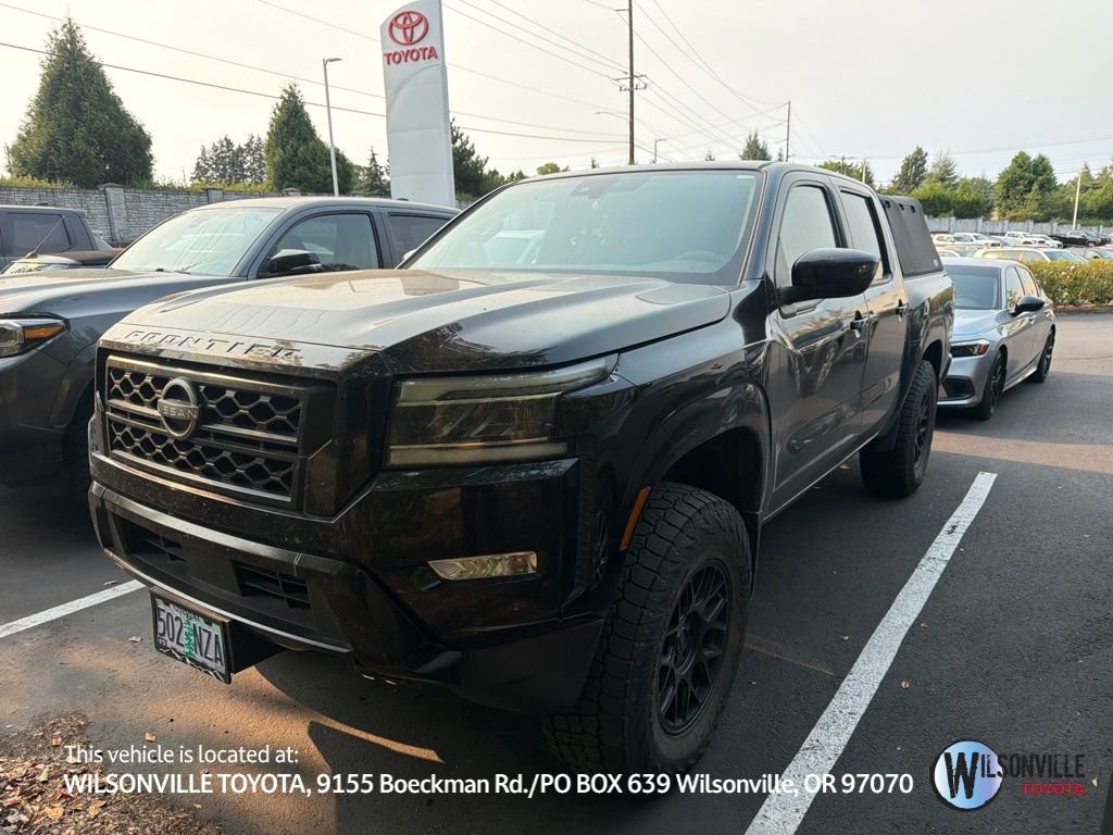 Used 2023 Black Nissan SV image 1