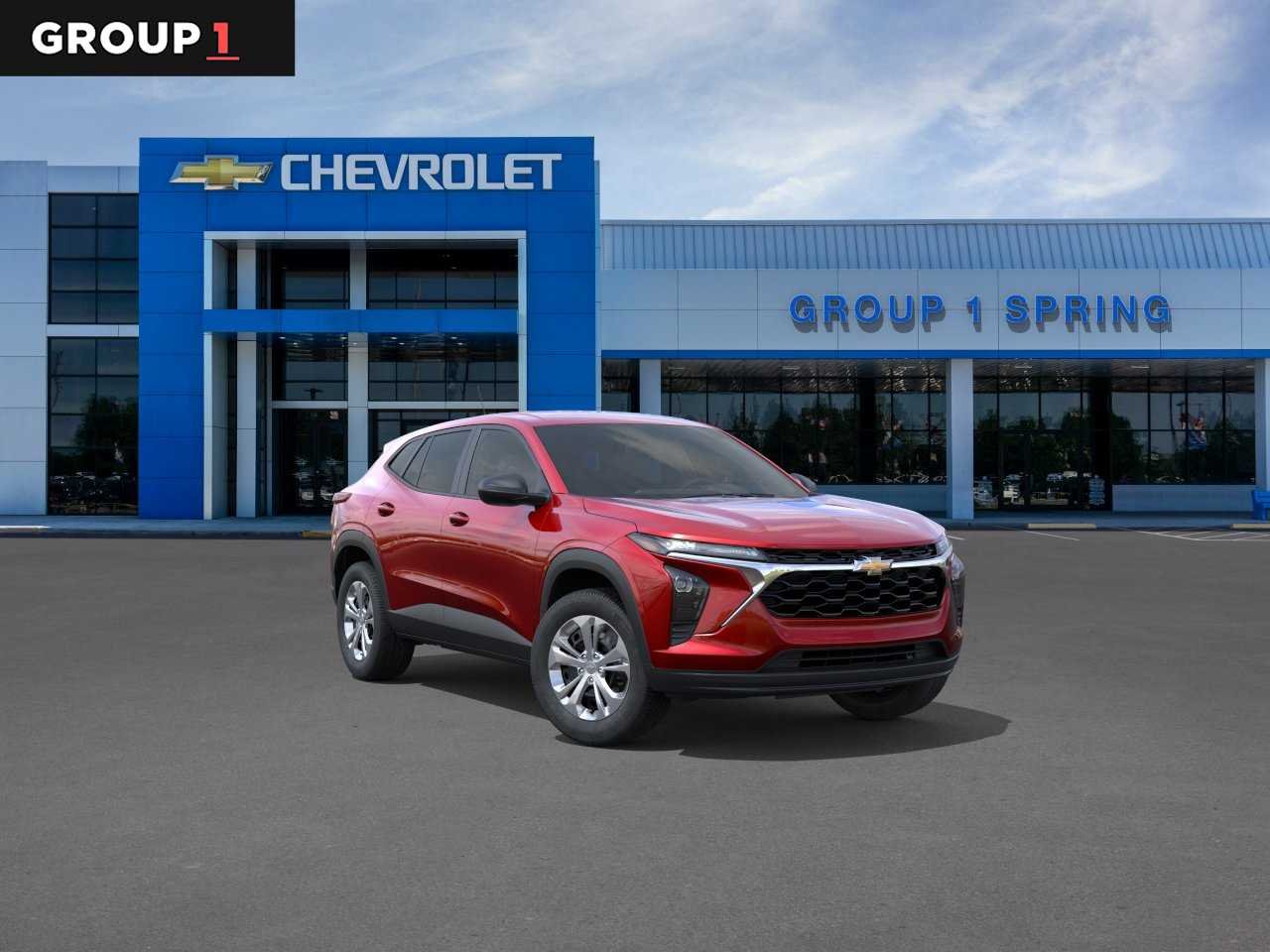 New 2026 Apex Red Chevrolet LS image 1