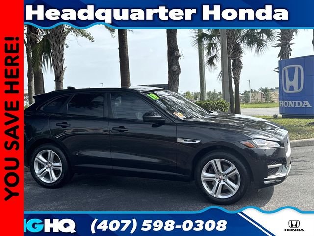 Used 2018 Black Jaguar 35t R-Sport image 1