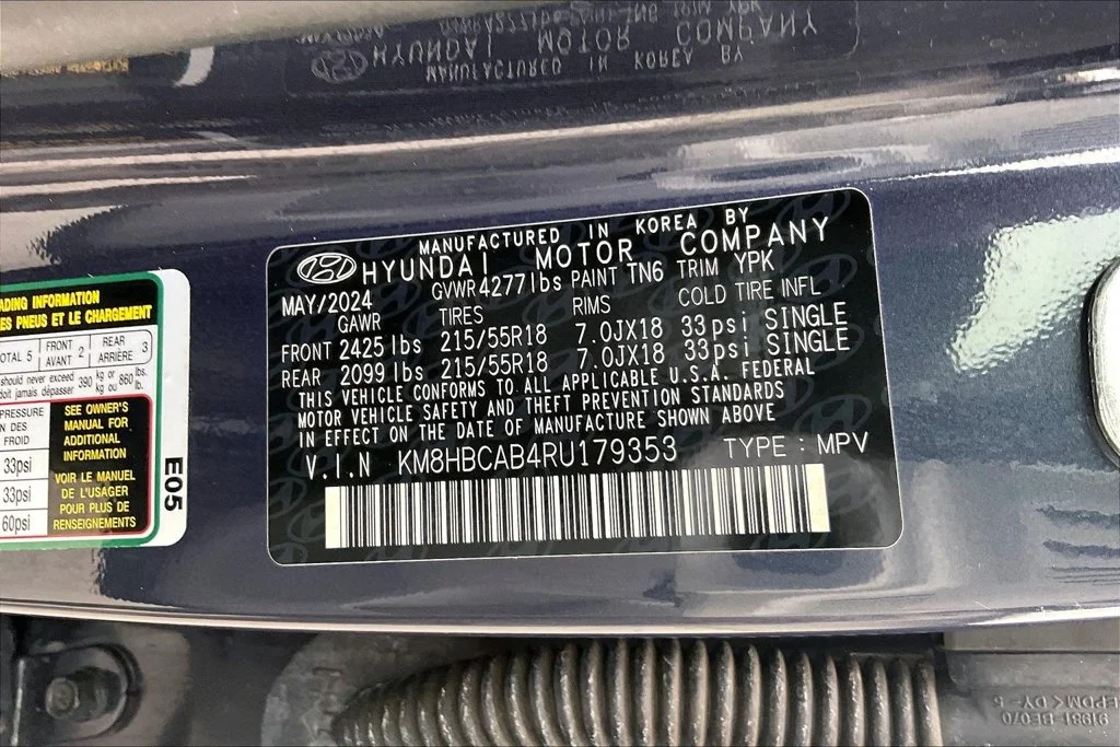 Used 2024 Blue Hyundai SEL image 18