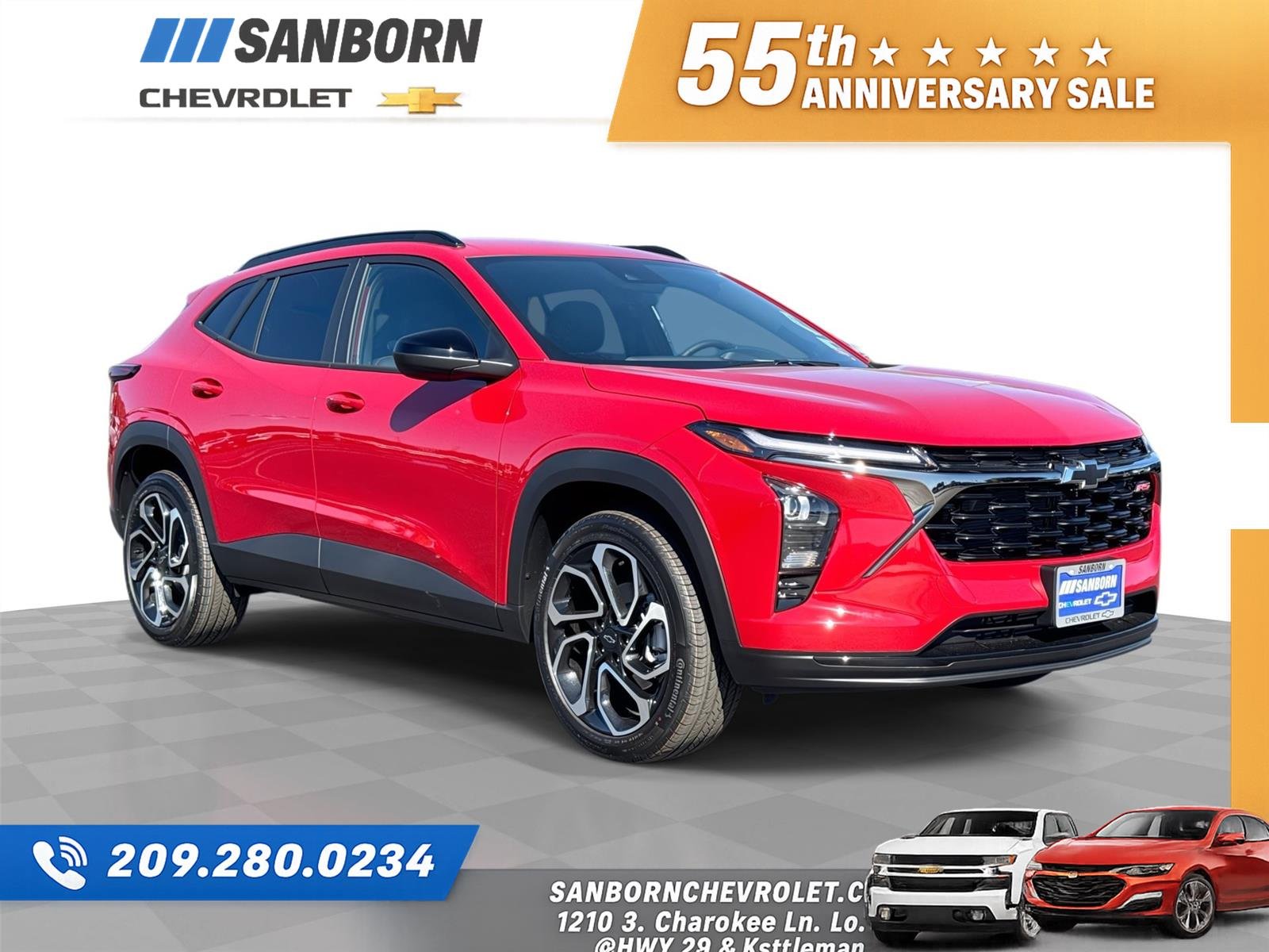 New 2026 Apex Red Chevrolet 2RS image 1