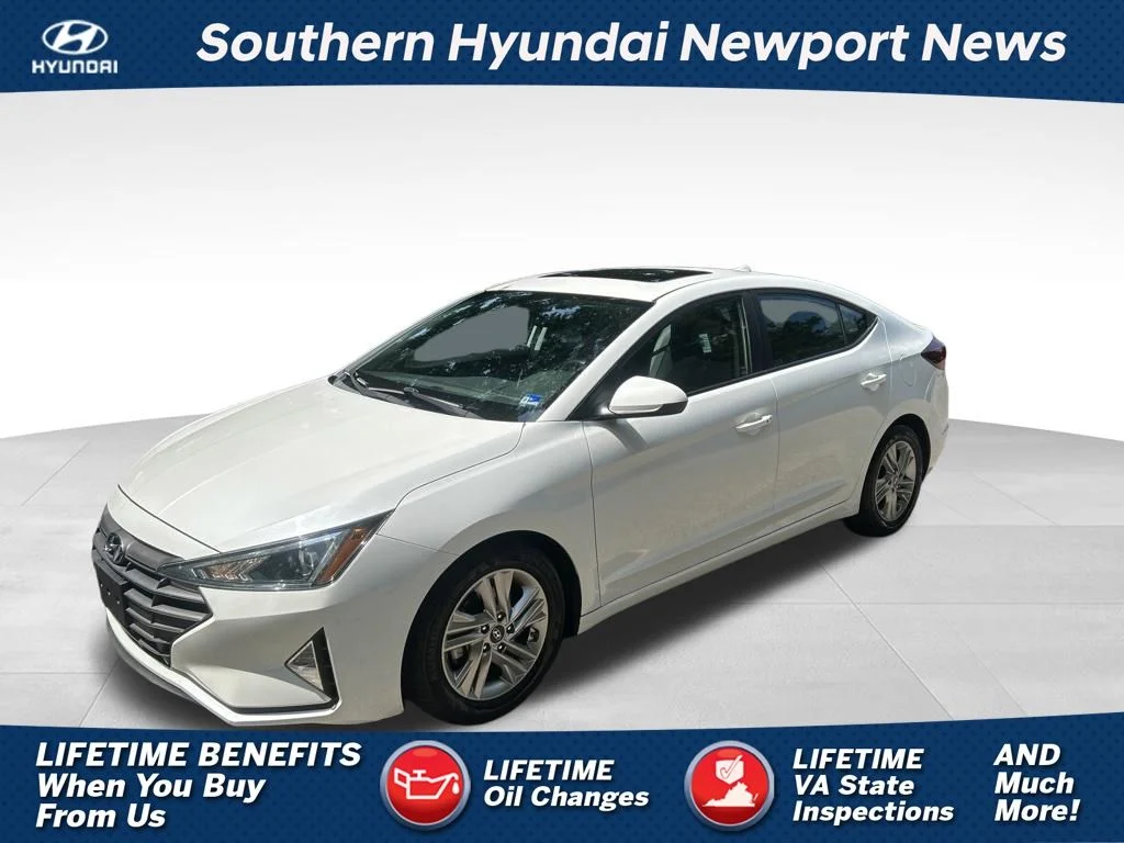 Used 2020 White Hyundai Value Edition image 1