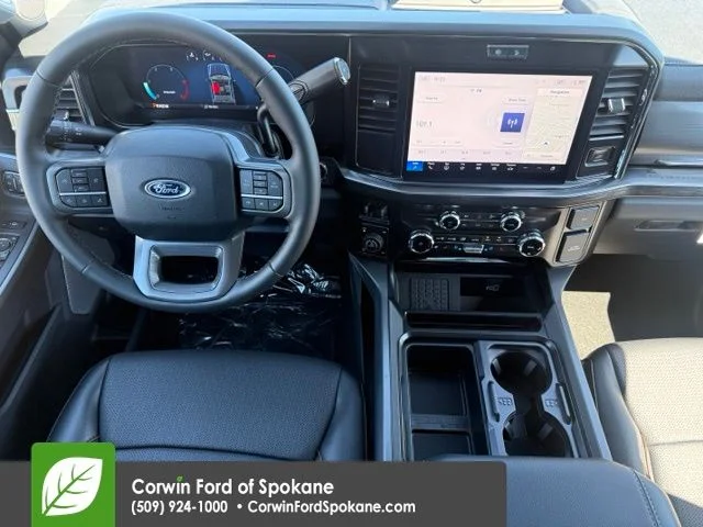 New 2026 Carbonized Gray Metallic Ford Lariat image 3