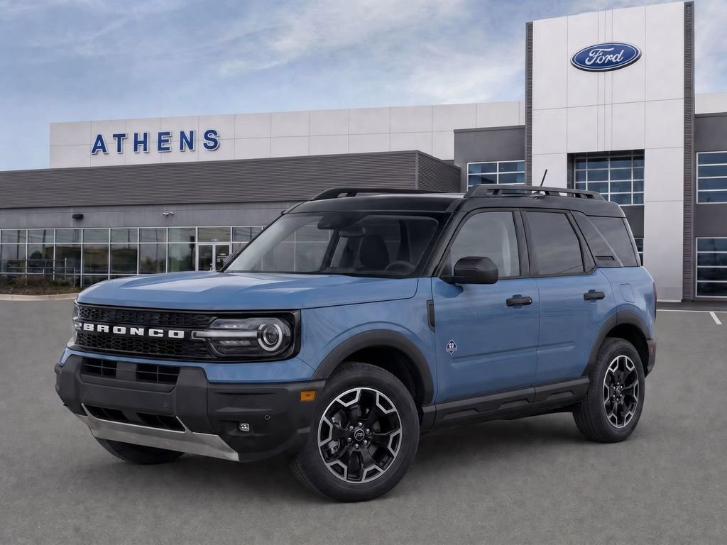 New 2026 Azure Gray Metallic Tri-Coat Ford Outer Banks® image 2