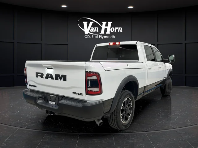 Used 2023 Bright White Clearcoat Ram Rebel image 3