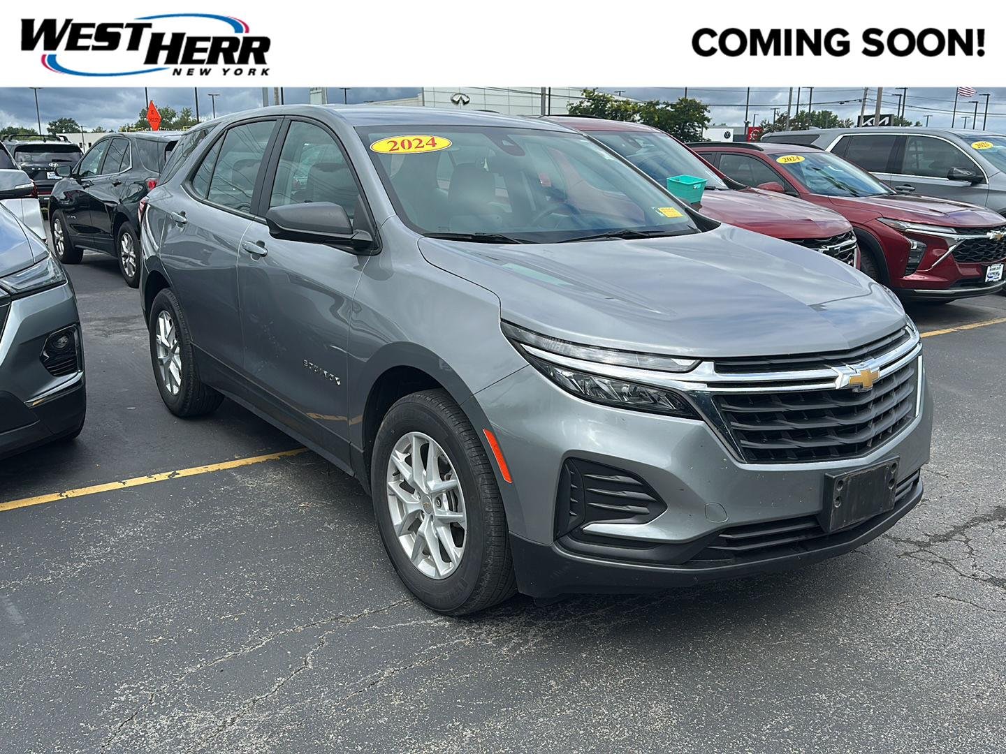 Used 2024 Sterling Gray Metallic Chevrolet LS image 1