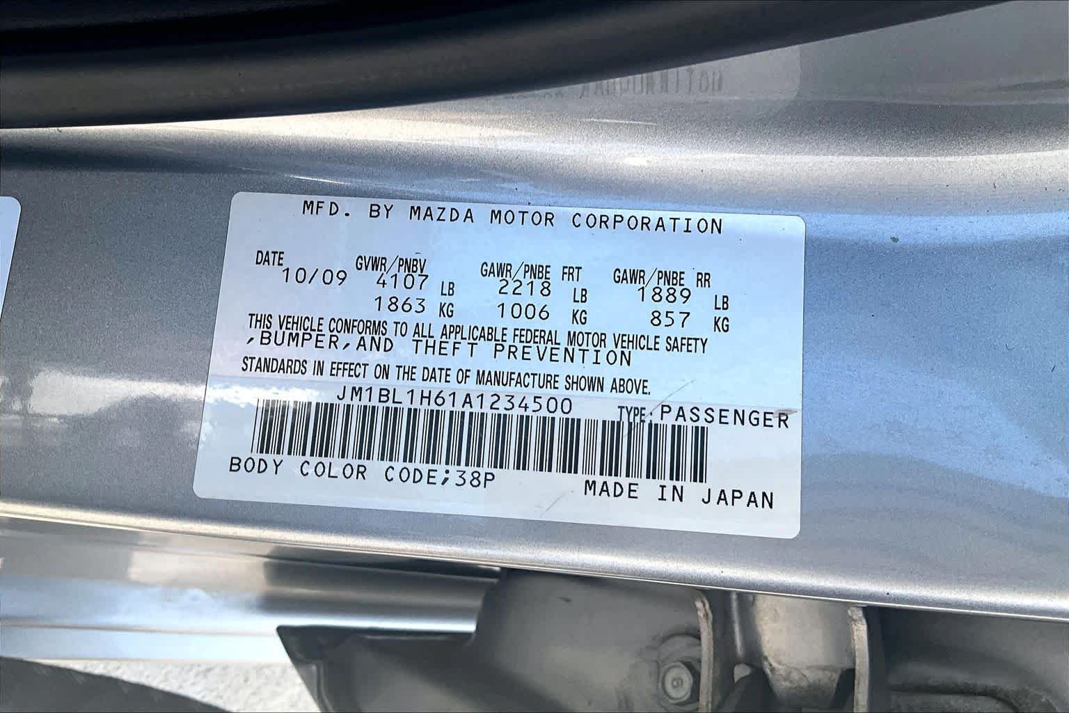 Used 2010 Liquid Silver Metallic Mazda s Sport image 32