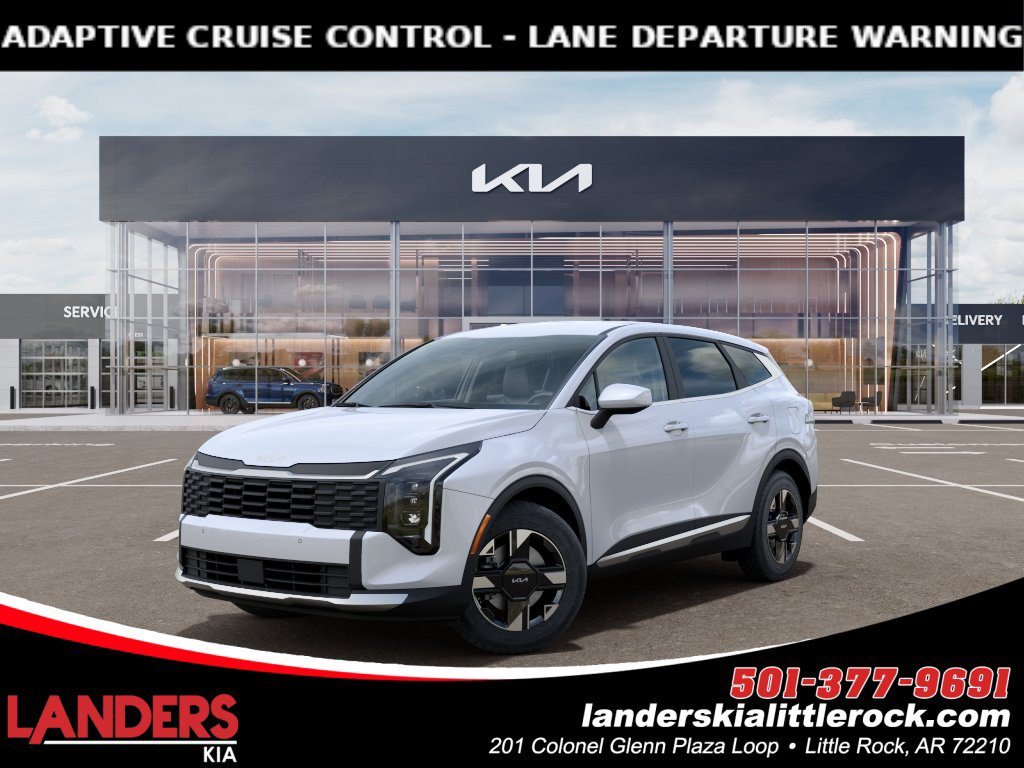 New 2026 White Pearl Kia LX image 1