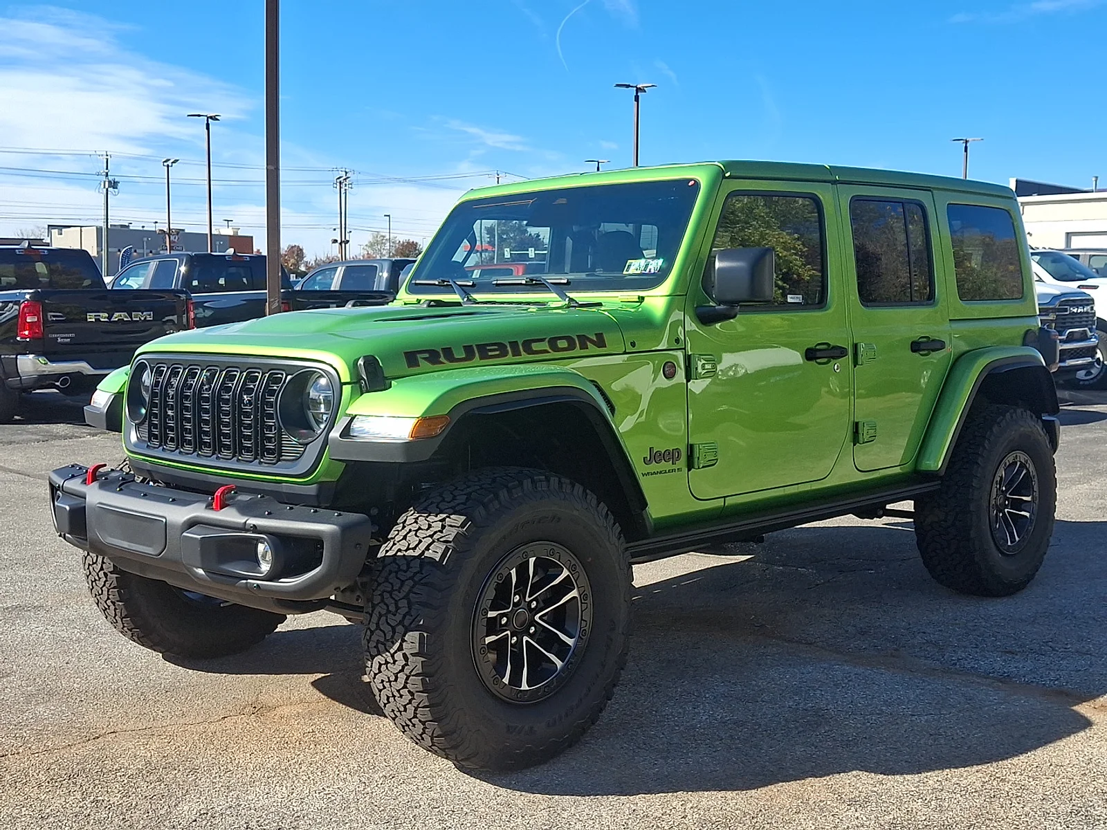 New 2026 Mojito Clear-Coat Exterior Paint Jeep Rubicon X image 4