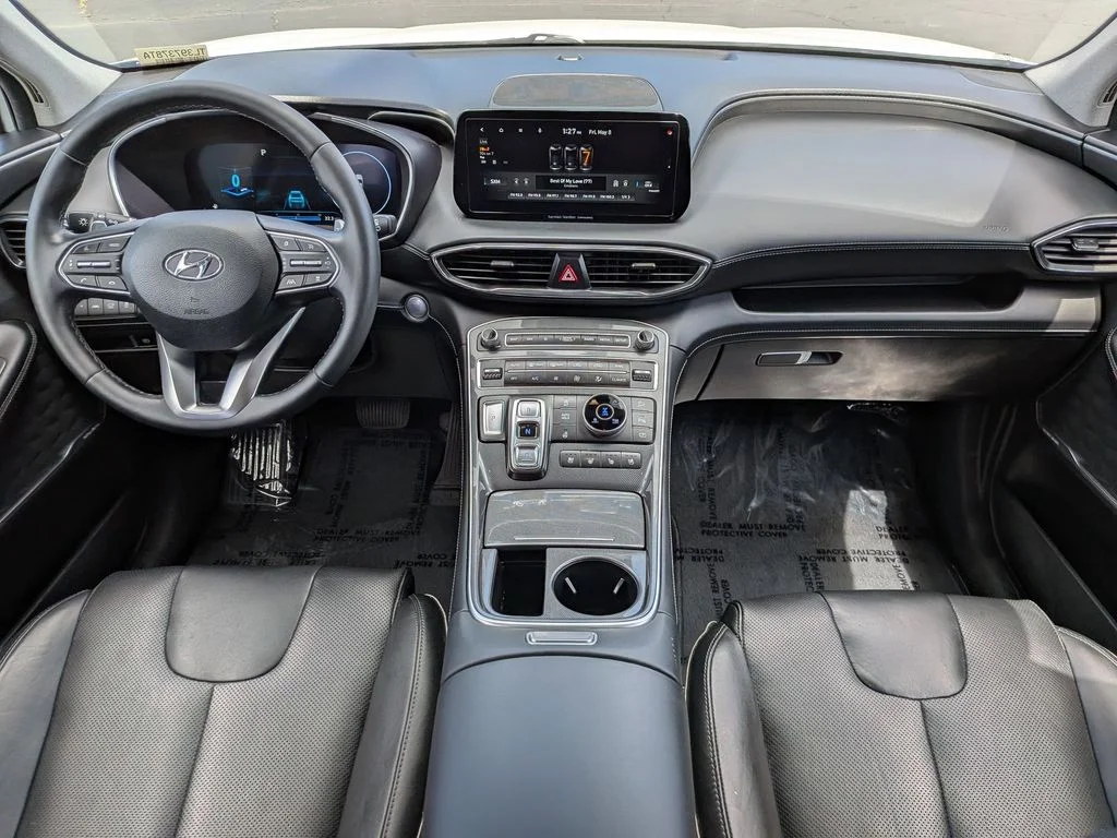 Used 2022 Quartz White Hyundai Limited image 21