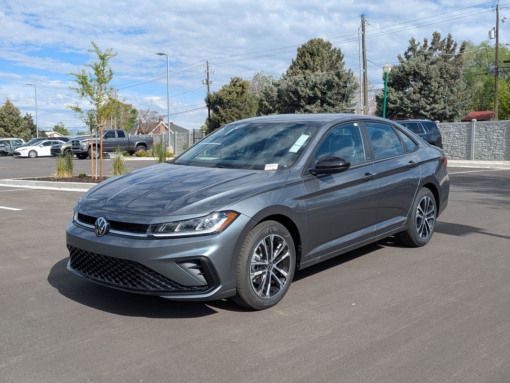 New 2026 Platinum Gray Metallic Volkswagen Sport image 8