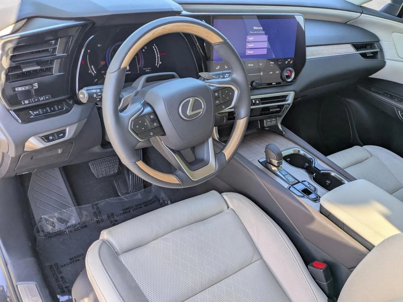 Used 2024 Cloudburst Gray Lexus RX 350 Luxury image 10