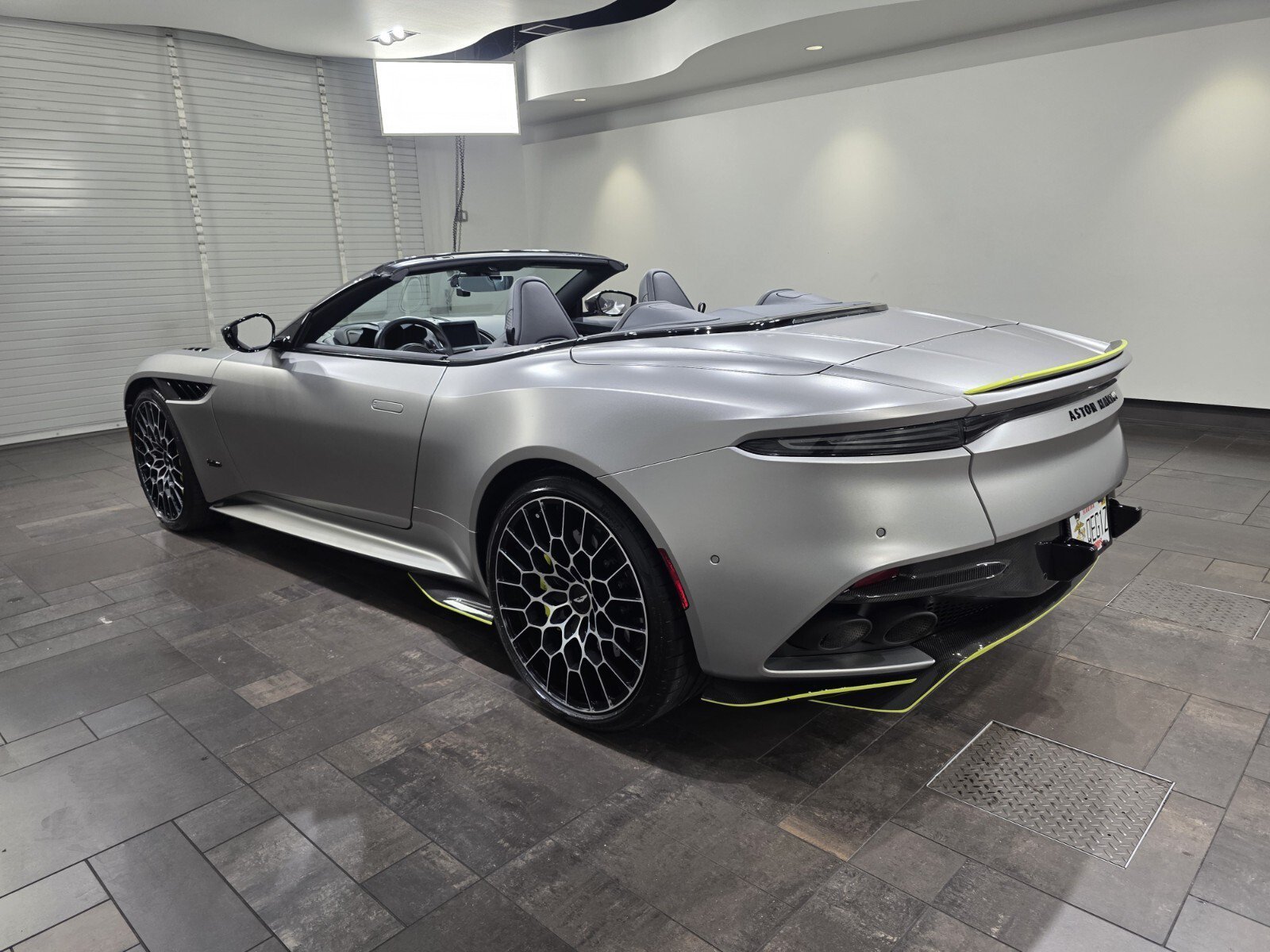 Used 2023 Q Satin Aluminite Silver Aston Martin 770 Ultimate Volante image 2