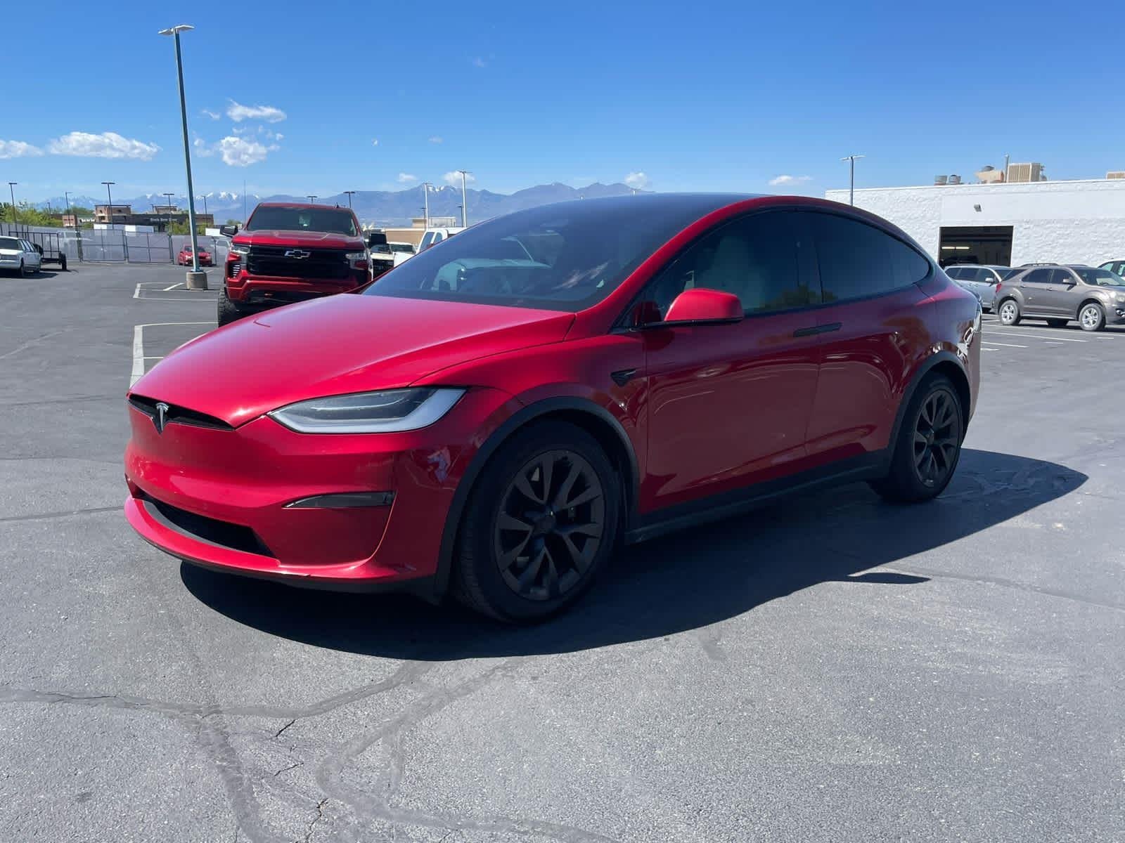Used 2022 Tesla Model X Long Range with VIN 7SAXCAE57NF346493 for sale in Woods Cross, UT