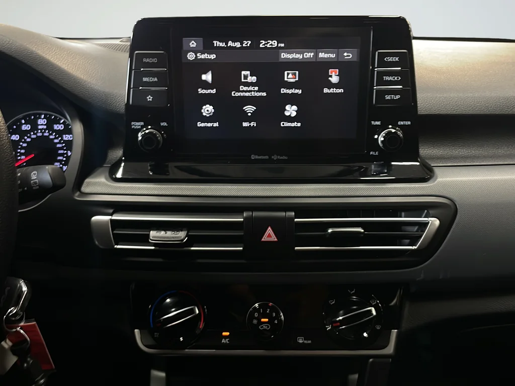 Used 2023 Blue Kia LX image 32