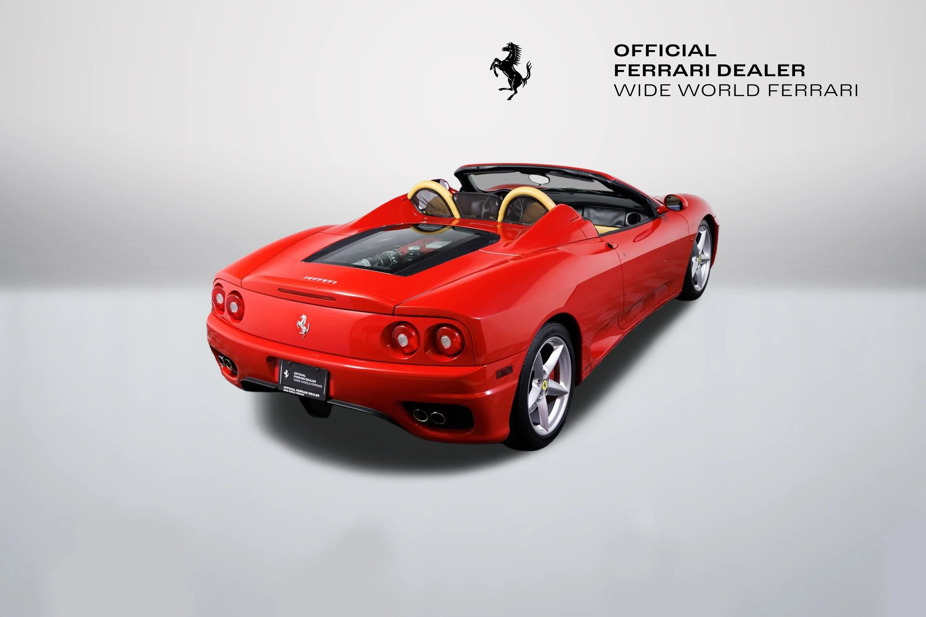 Used 2003 Rosso Corsa Ferrari Spider OEM Manual image 18