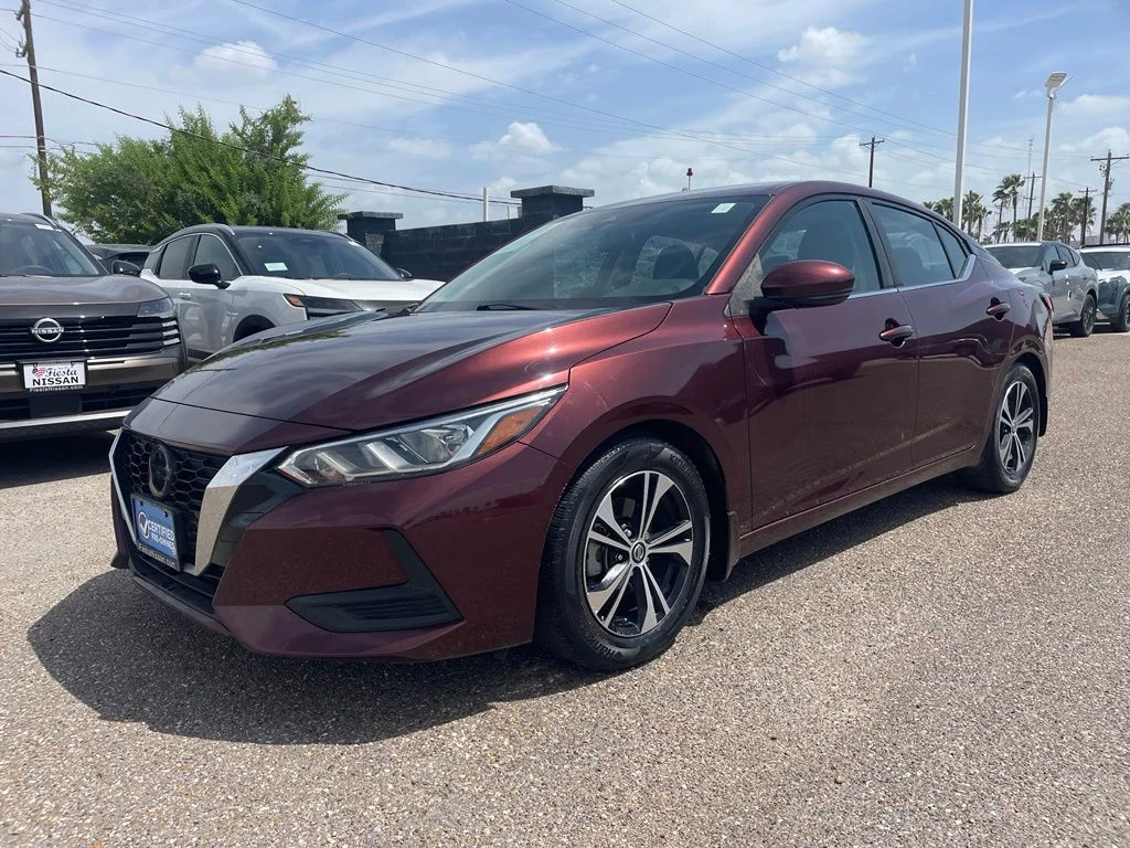 Used 2020 Red Nissan SV image 3