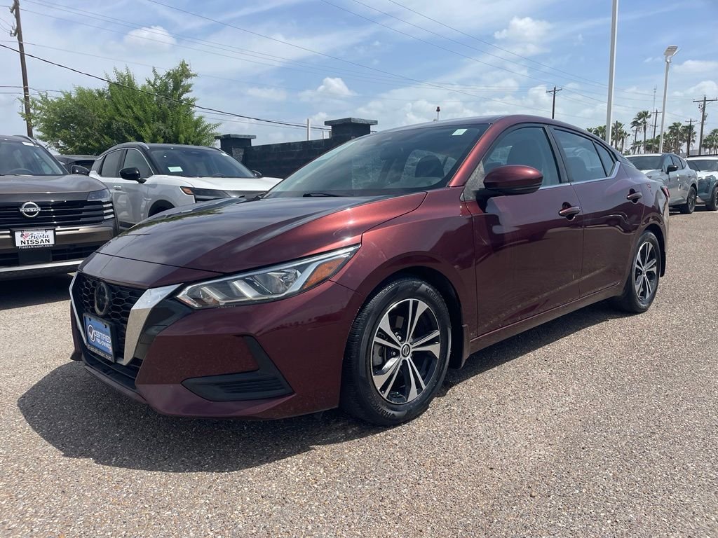 Used 2020 Red Nissan SV image 3