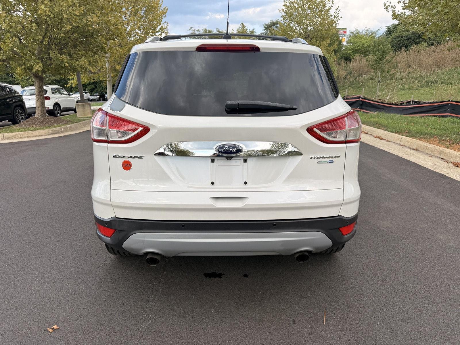 Used 2016 White Platinum Metallic Tri-Coat Ford Titanium image 6