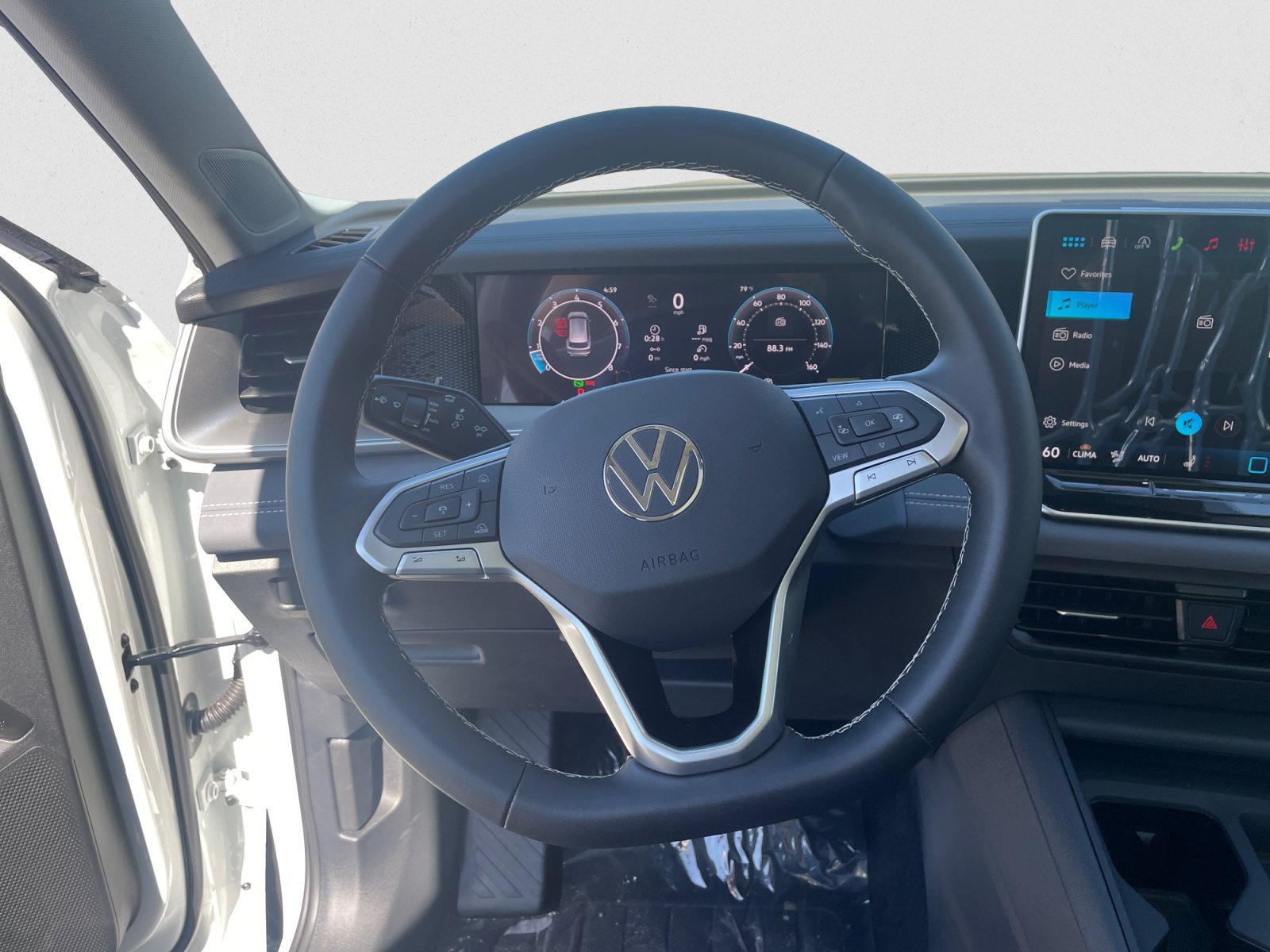 New 2026 White Volkswagen SE image 12