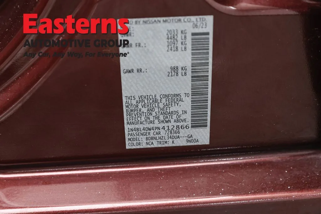 Used 2023 Red Nissan 2.5 SV image 35