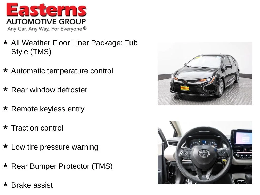 Used 2024 Black Toyota LE image 11