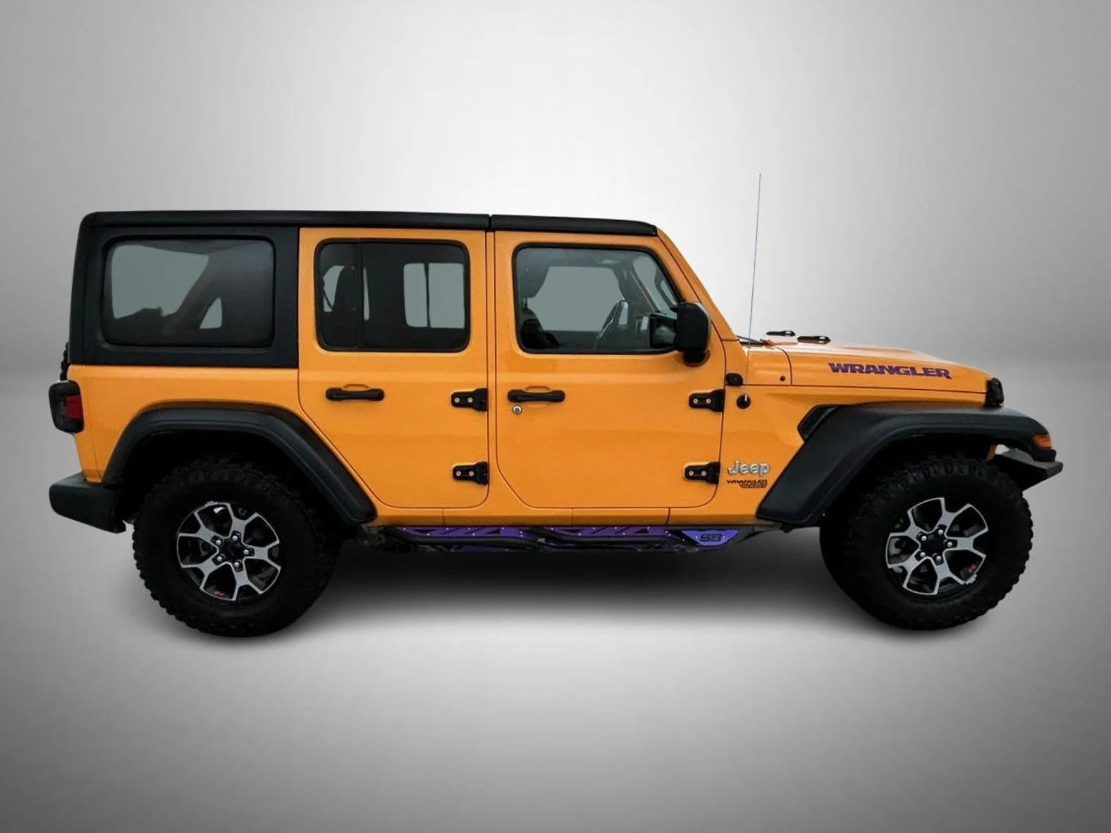 Used 2018 Orange Jeep Unlimited Sport S image 4
