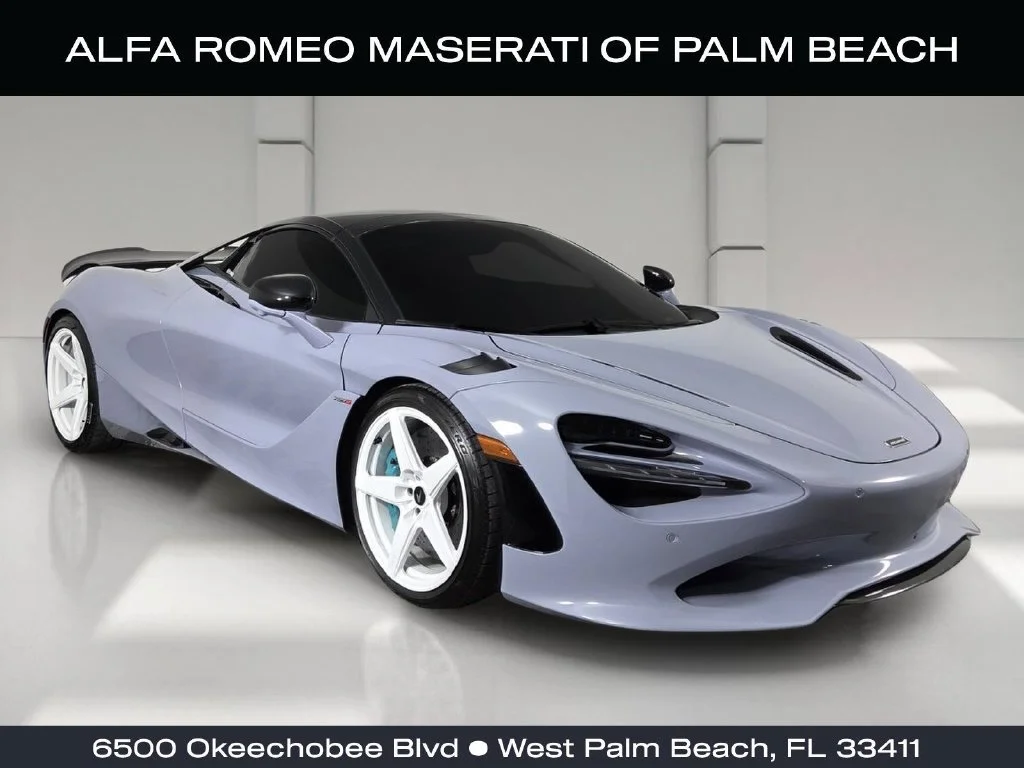 Used 2024 Ceramic Gray McLaren SPIDER image 1