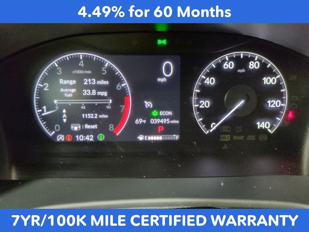 Certified Used 2023 Meteorite Gray Metallic Honda LX image 15