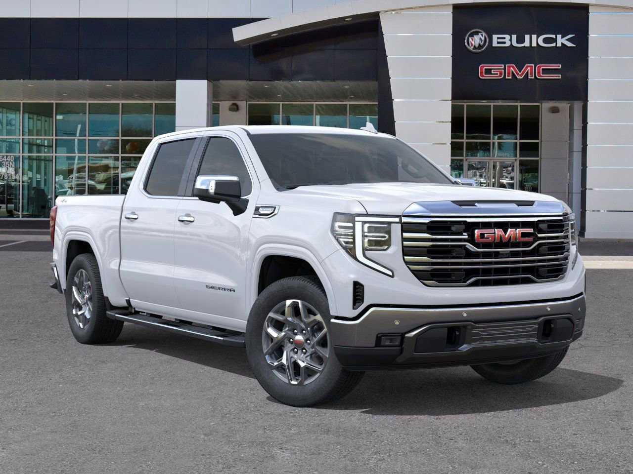 New 2026 Summit White GMC SLT image 8