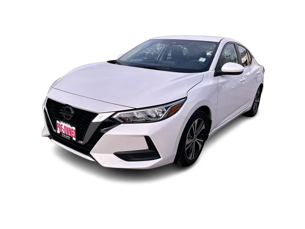 Used 2023 Aspen White TriCoat Nissan SV CVT Low Mileage   No Accident History   Local B image 5